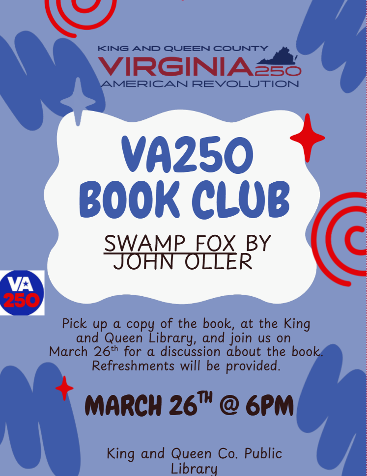 King and Queen VA250 Book Club